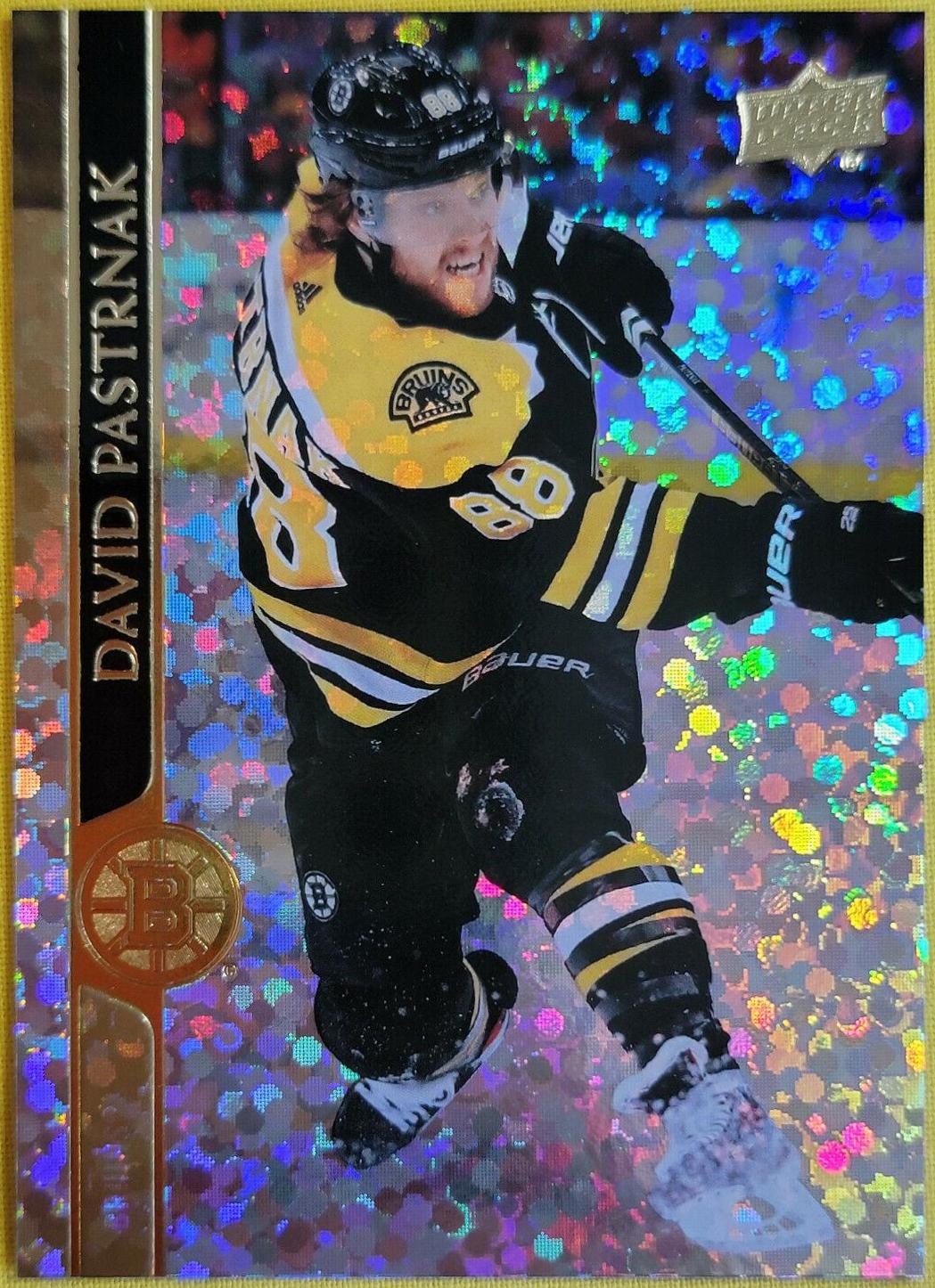 David Pastrnak [Speckled Rainbow] #18