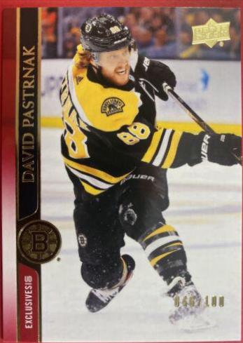 David Pastrnak [UD Exclusives] #18