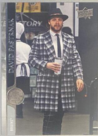 David Pastrnak [Wearing Suit] #18