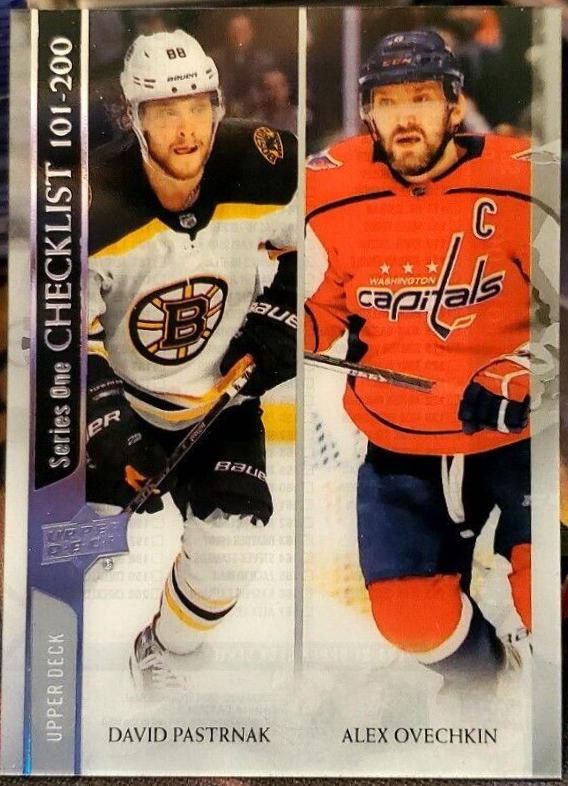David Pastrnak, Alex Ovechkin [Clear Cut] #200