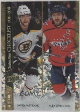 David Pastrnak, Alex Ovechkin [Speckled Rainbow] #200