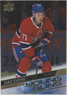 Jake Evans [Silver Foil] #247