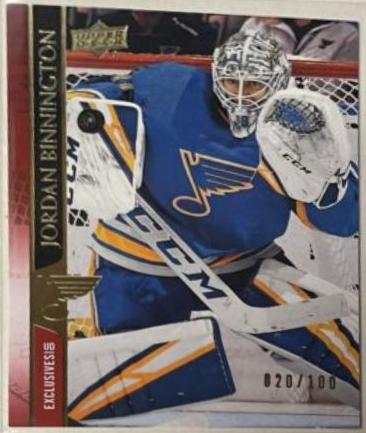 Jordan Binnington [UD Exclusives] #152