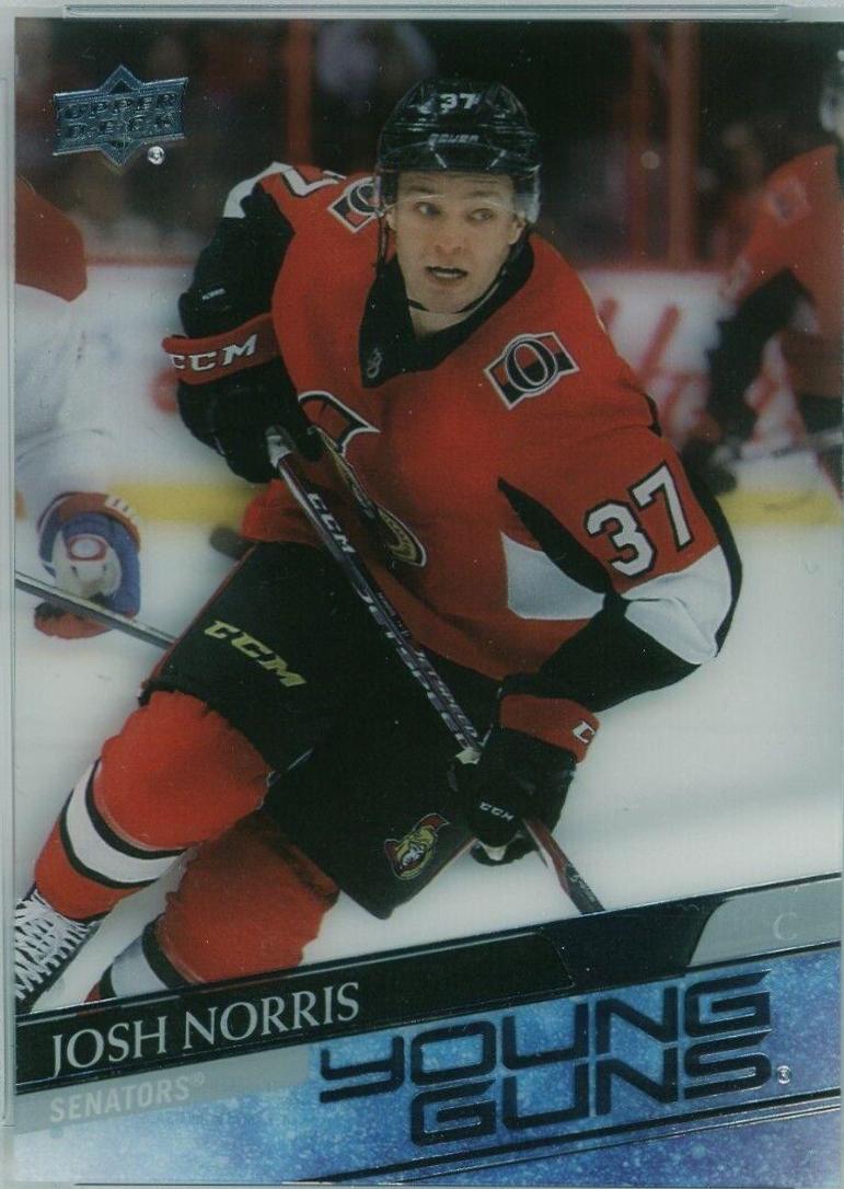Josh Norris [Clear Cut UD Exclusives] #209