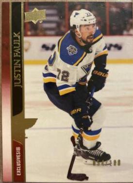 Justin Faulk [UD Exclusives] #405