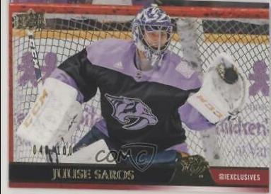 Juuse Saros [UD Exclusives] #107