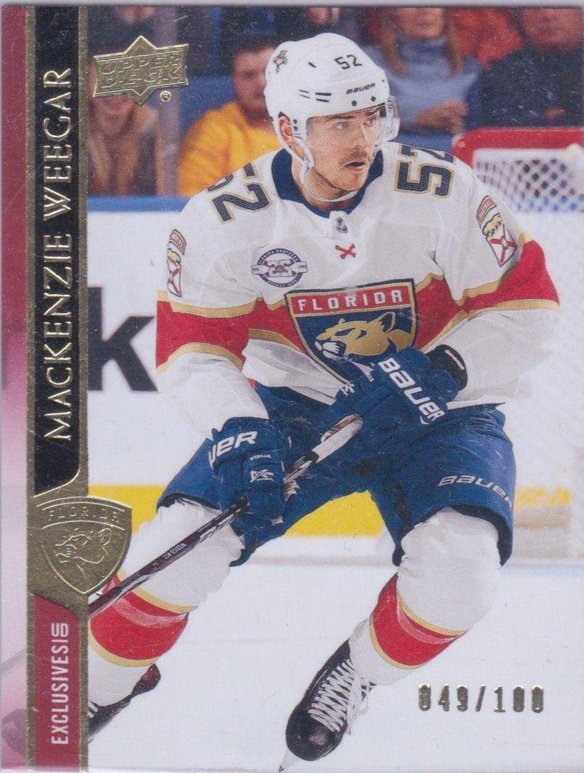 MacKenzie Weegar [UD Exclusives] #334
