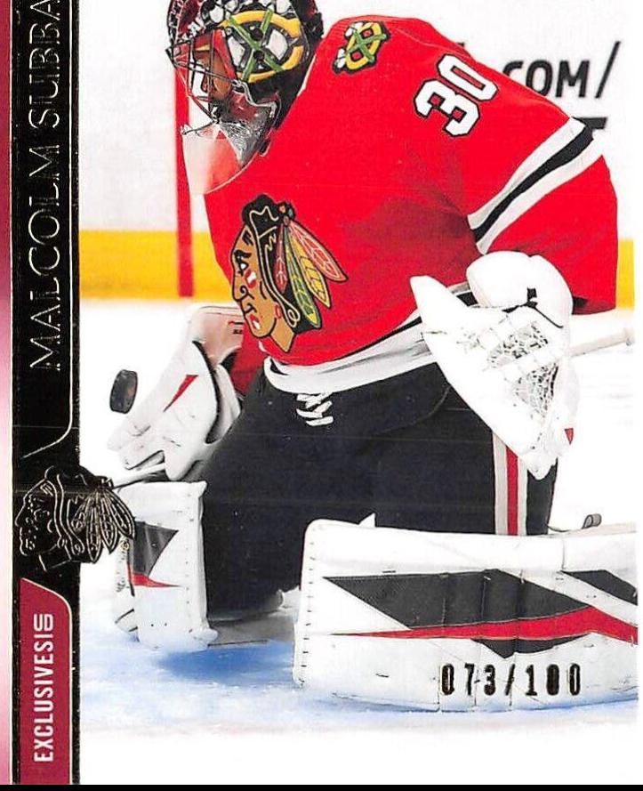 Malcolm Subban [UD Exclusives] #296