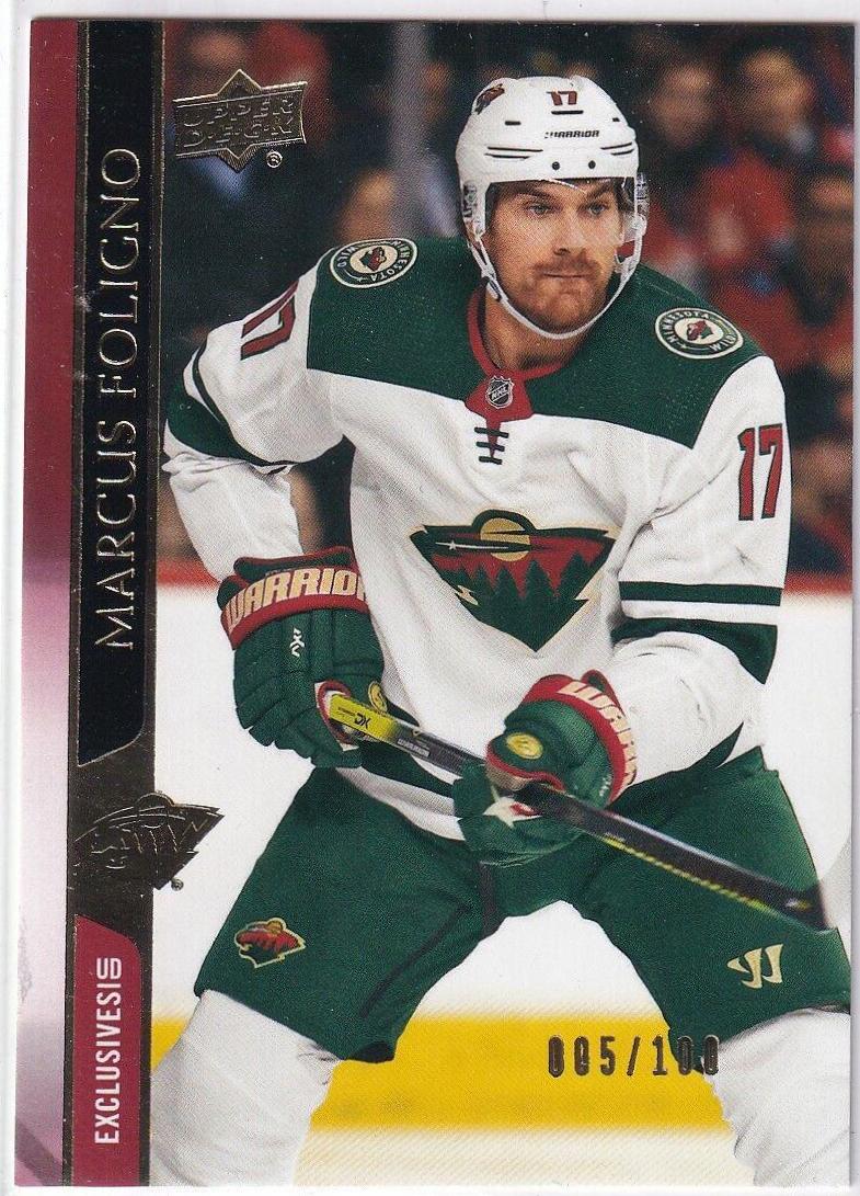 Marcus Foligno [UD Exclusives] #343