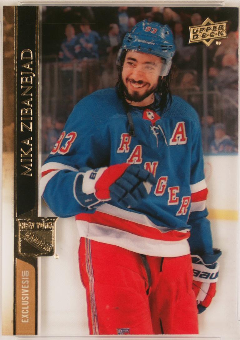 Mika Zibanejad [Clear Cut UD Exclusives] #126