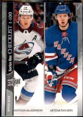 Nathan MacKinnon, Artemi Panarin [Clear Cut UD Exclusives] #199