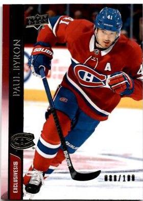 Paul Byron [UD Exclusives] #348