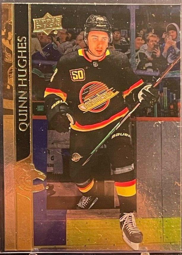 Quinn Hughes [Silver Foil] #175