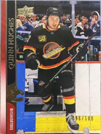 Quinn Hughes [UD Exclusives] #175