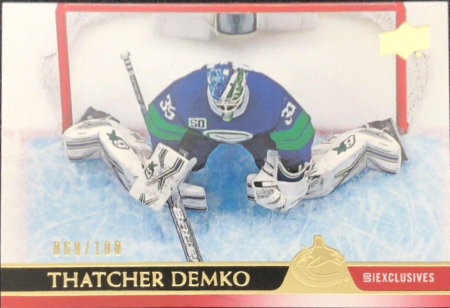 Thatcher Demko [UD Exclusives] #172