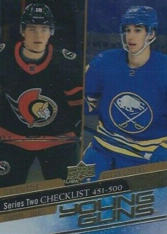 Tim Stutzle, Dylan Cozens #500