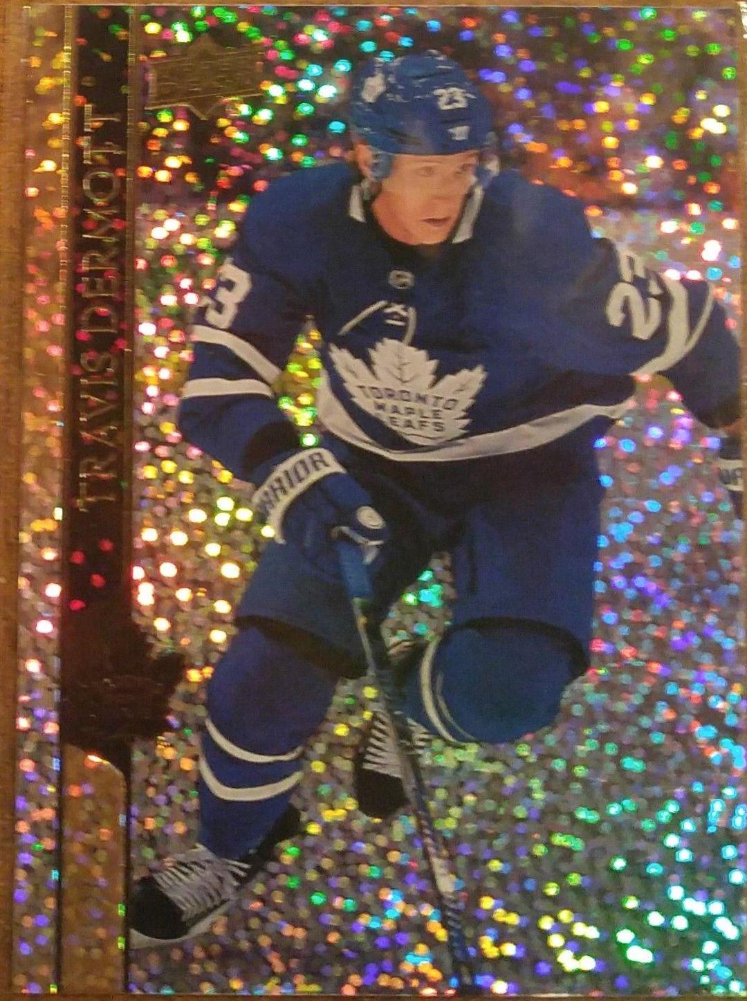 Travis Dermott [Speckled Rainbow] #417