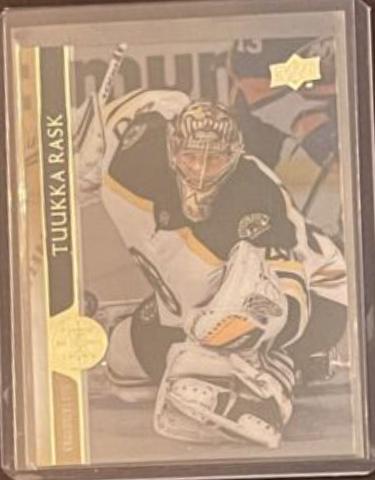 Tuukka Rask [Clear Cut UD Exclusives] #19