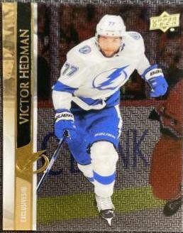 Victor Hedman [Clear Cut UD Exclusives] #161