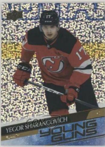 Yegor Sharangovich [Speckled Rainbow] #489