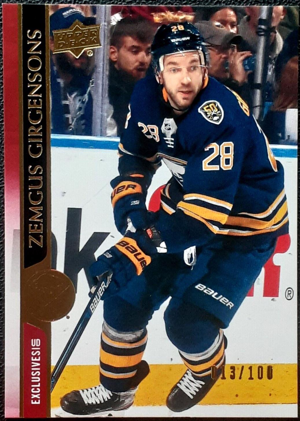 Zemgus Girgensons [UD Exclusives] #270
