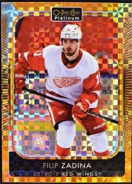Filip Zadina [Orange Checkers] #145