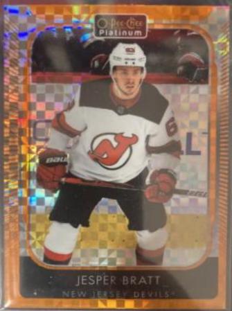 Jesper Bratt [Orange Checkers] #98