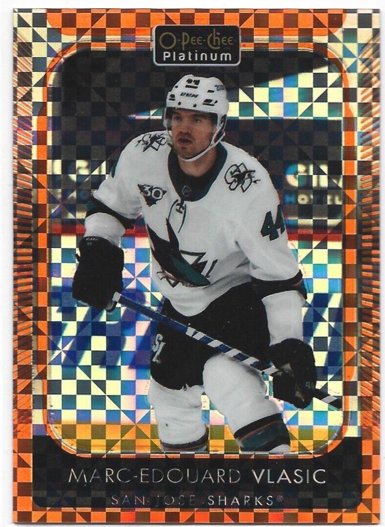 Marc Edouard Vlasic [Orange Checkers] #163