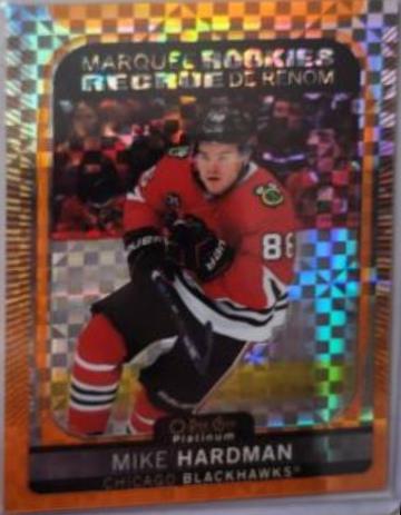 Mike Hardman [Orange Checkers] #222
