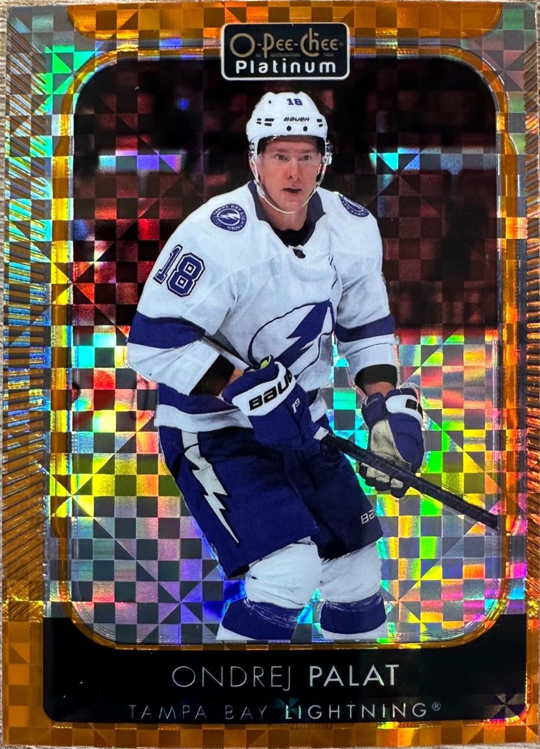 Ondrej Palat [Orange Checkers] #75