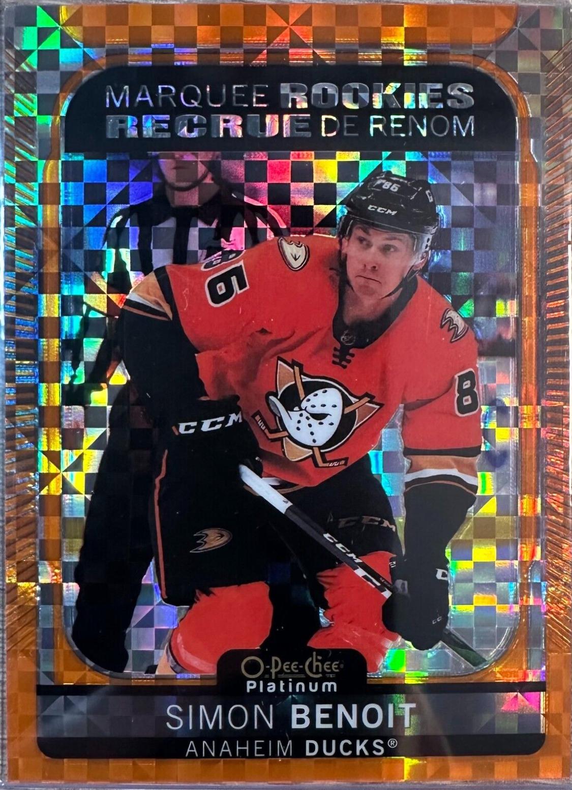 Simon Benoit [Orange Checkers] #235
