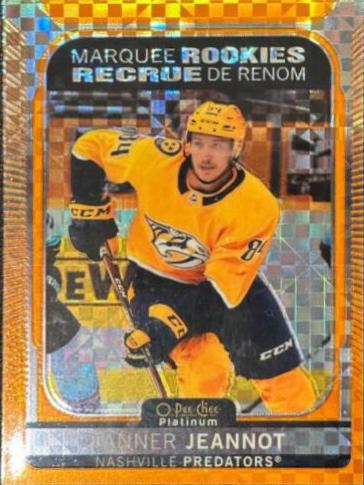Tanner Jeannot [Orange Checkers] #238