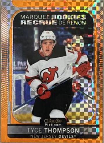 Tyce Thompson [Orange Checkers] #220