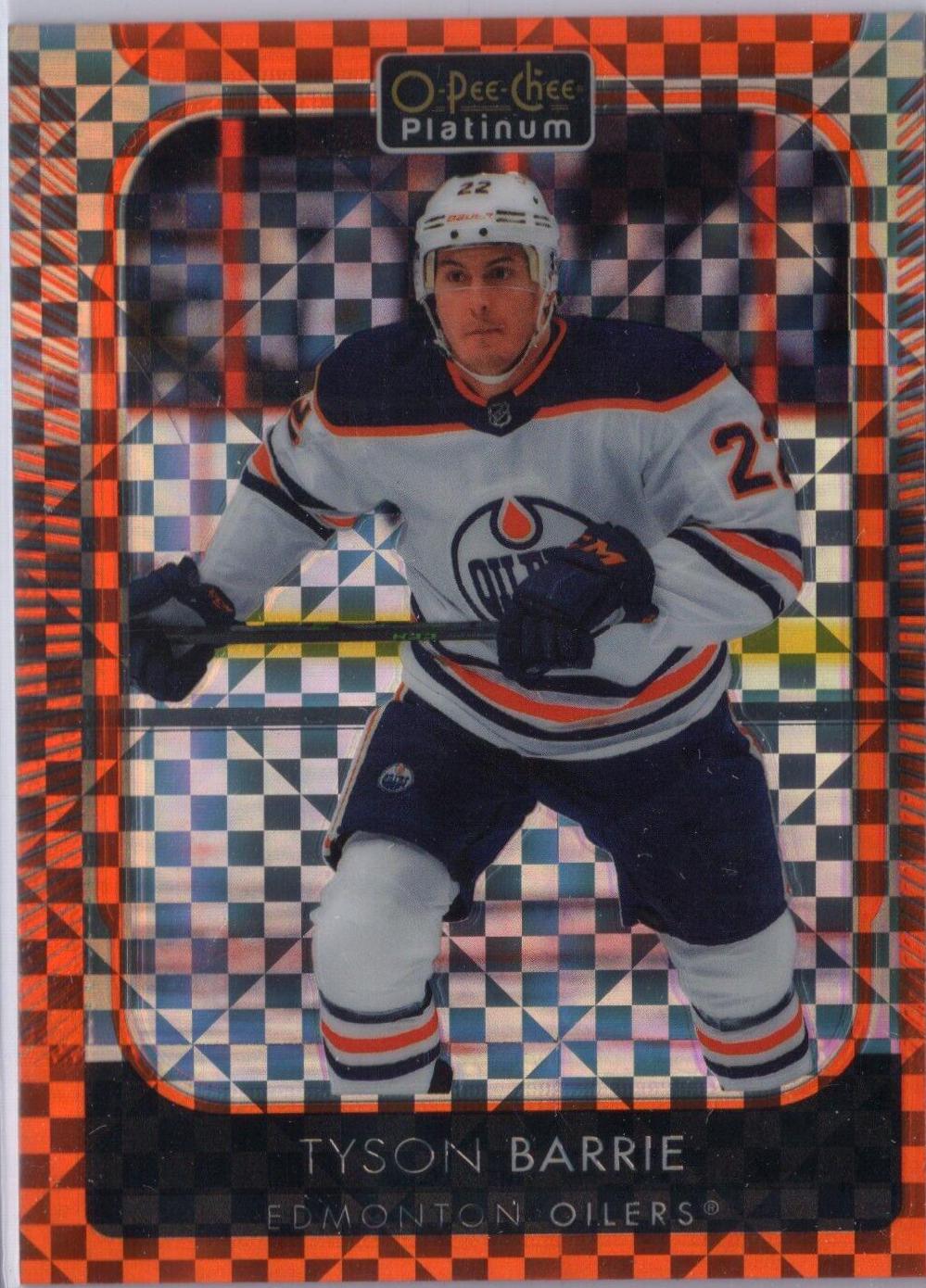 Tyson Barrie [Orange Checkers] #62