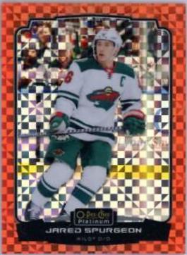 Jared Spurgeon [Orange Checkers] #192