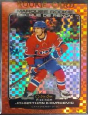 Johnathan Kovacevic [Orange Checkers] #255