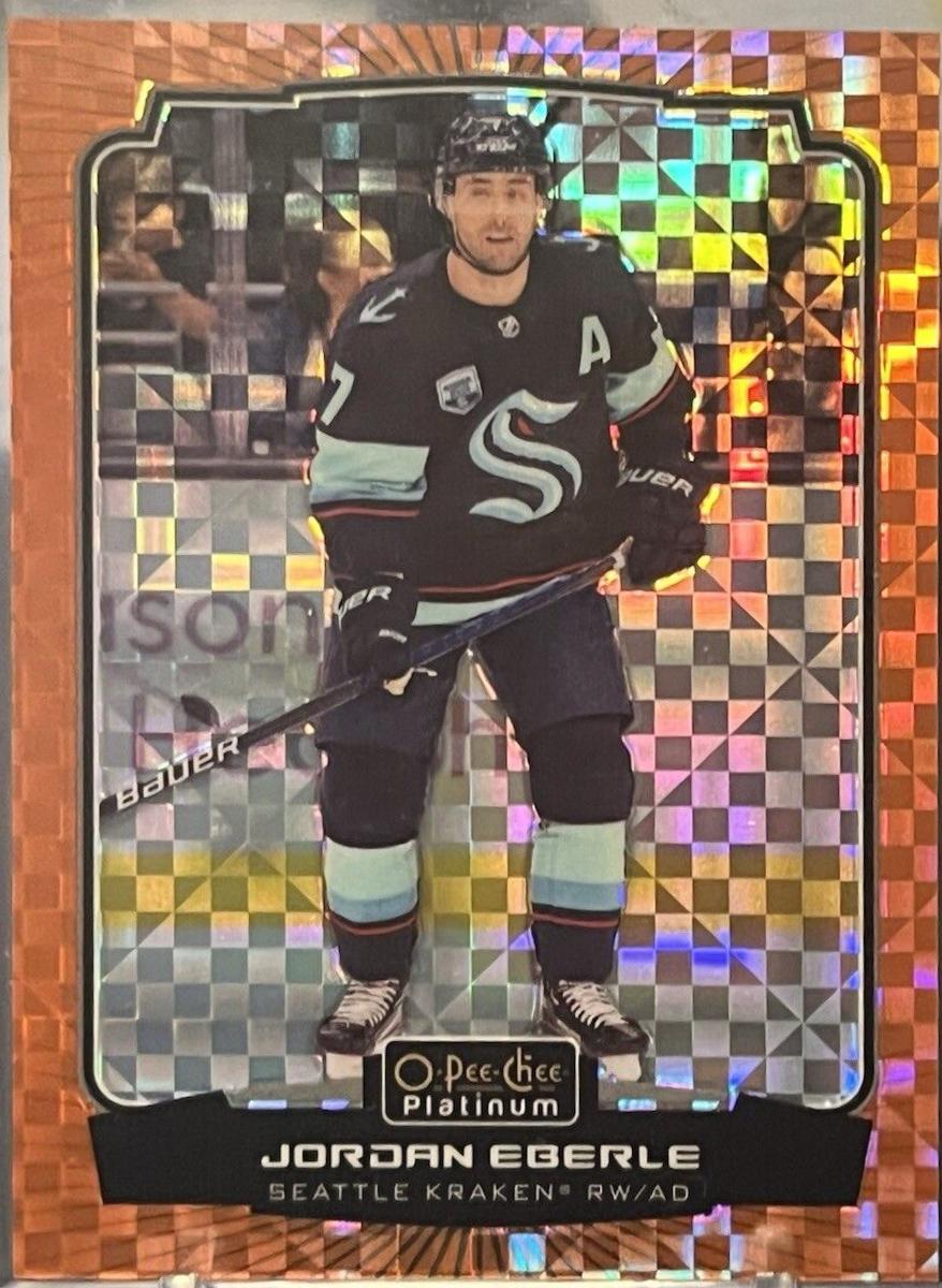 Jordan Eberle [Orange Checkers] #23