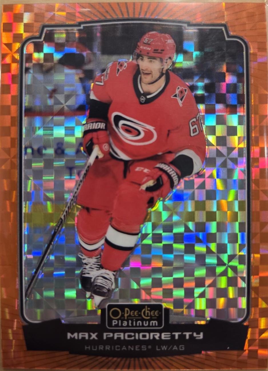 Max Pacioretty [Orange Checkers] #183