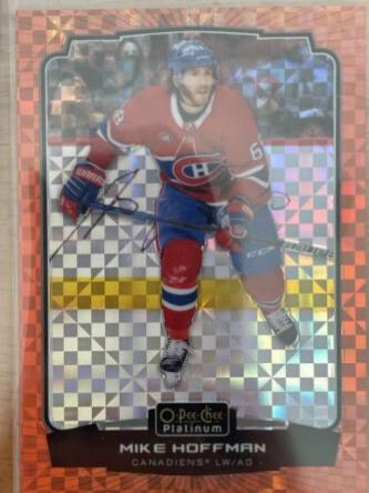 Mike Hoffman [Orange Checkers] #60