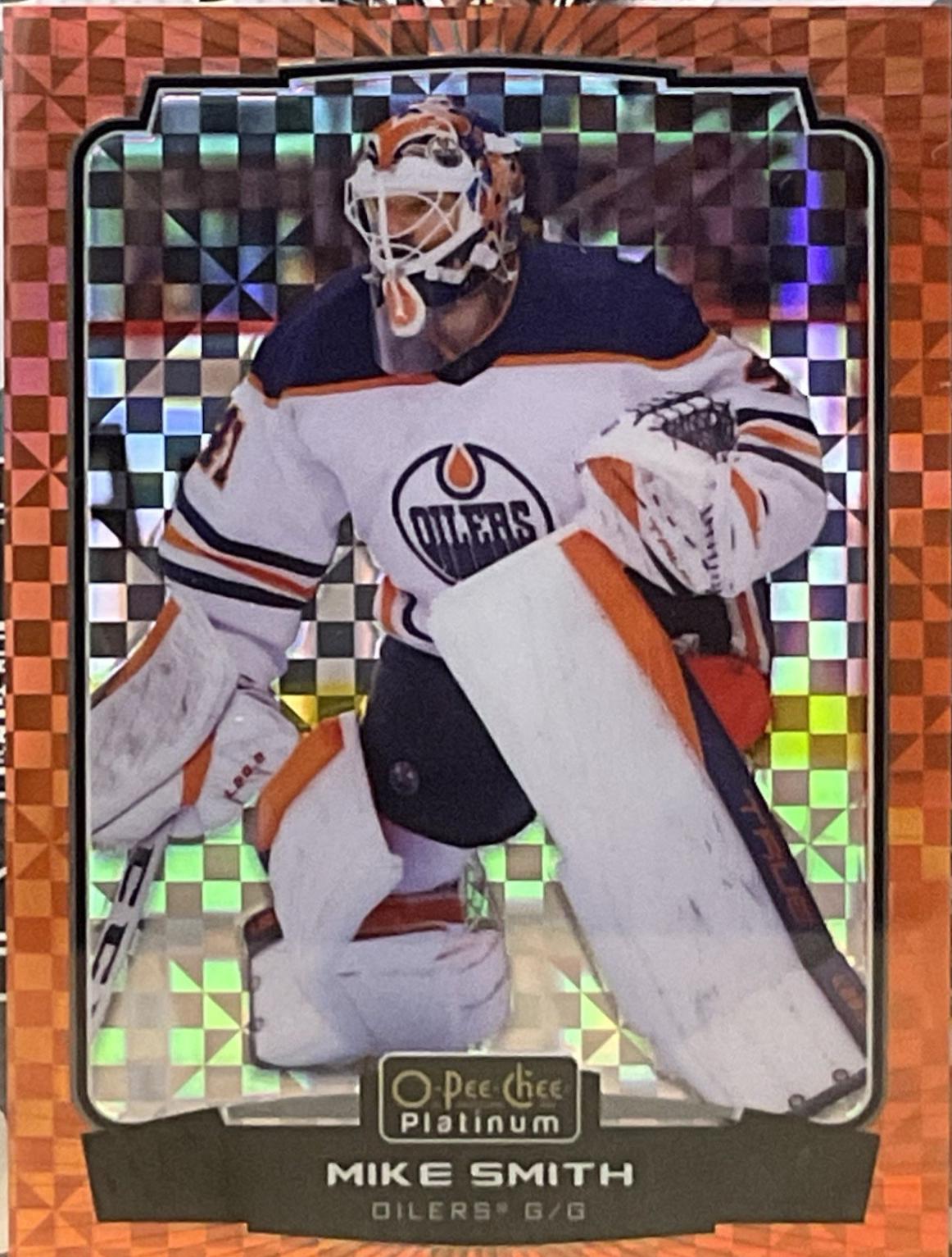 Mike Smith [Orange Checkers] #63