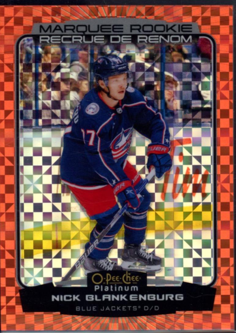 Nick Blankenburg [Orange Checkers] #266
