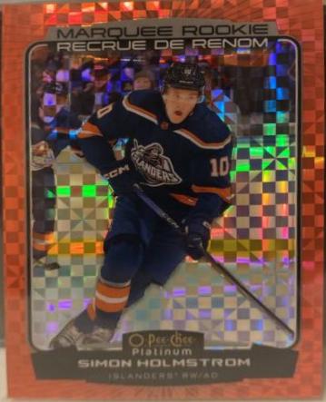 Simon Holmstrom [Orange Checkers] #270