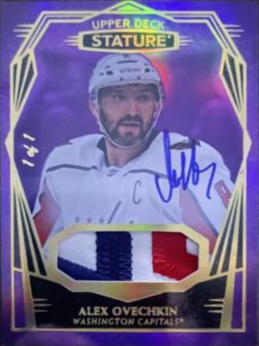 Alex Ovechkin [Design Variant Autograph Patch Purple] #93