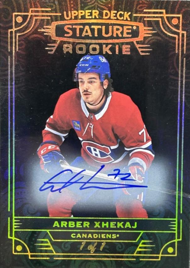 Arber Xhekaj [Black Autograph] #187
