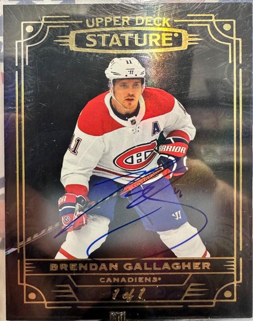 Brendan Gallagher [Black Autograph] #38