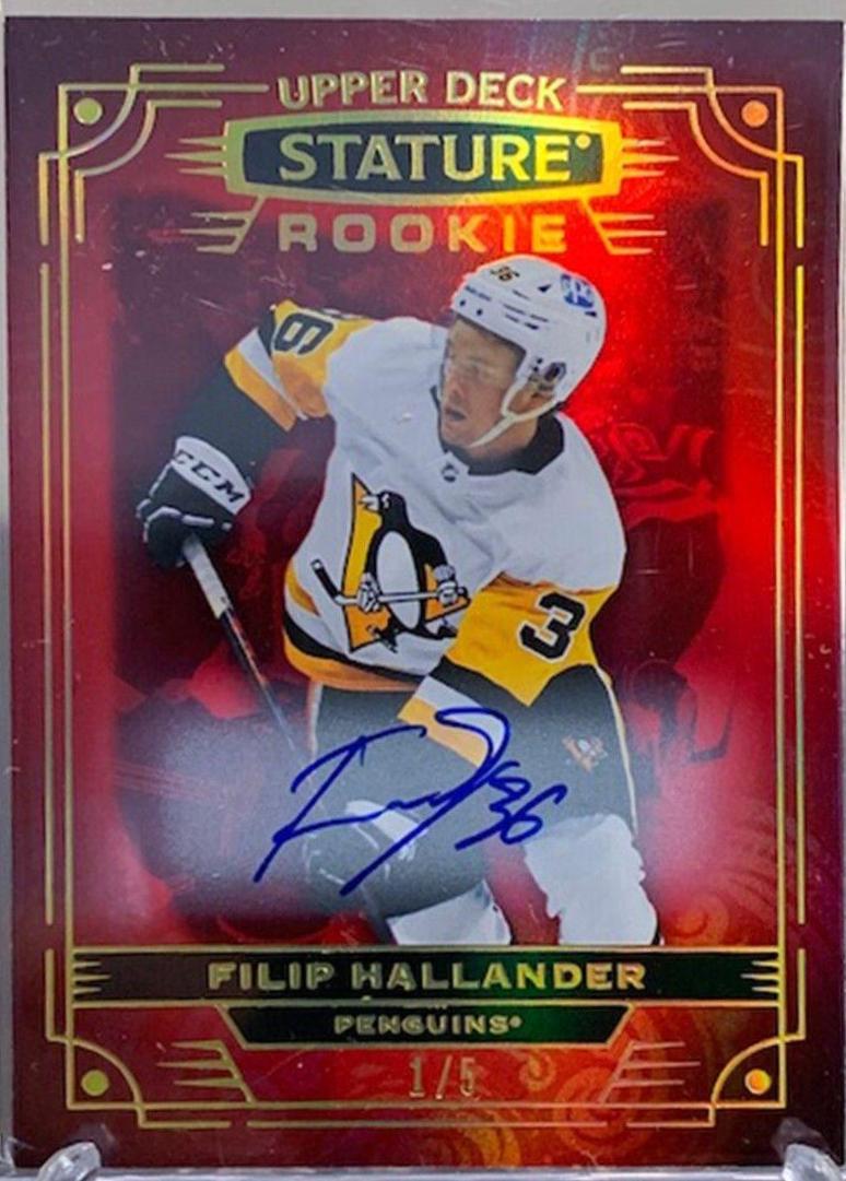 Filip Hallander [Photo Variant Red Autograph] #121