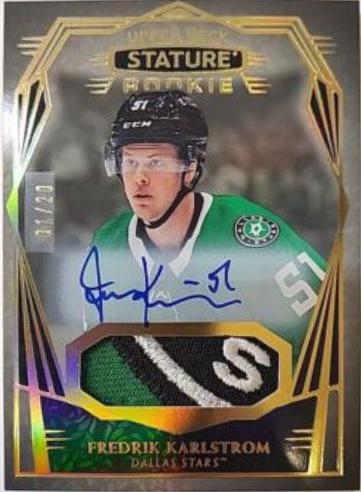 Fredrik Karlstrom [Blue Autograph] #123