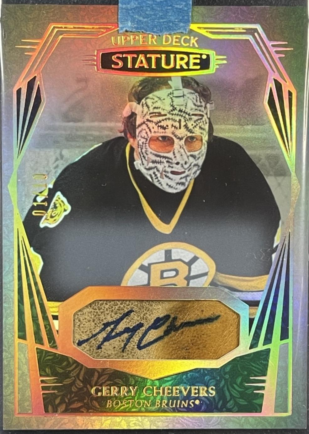 Gerry Cheevers [Red Autograph] #18