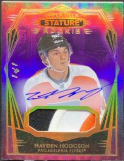 Hayden Hodgson [Design Variant Autograph Patch Purple] #192