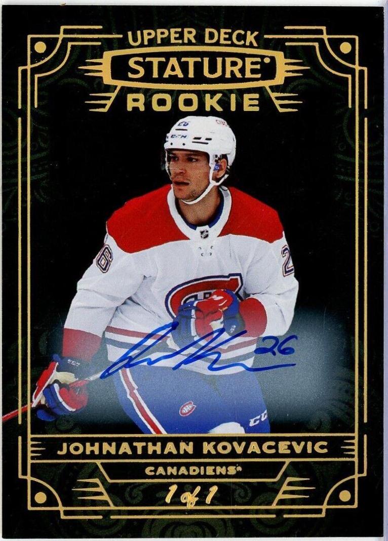 Johnathan Kovacevic [Black Autograph] #188